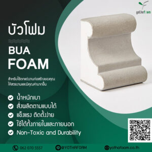 บัวโฟม, คิ้วบัวโฟม , บัวผนัง